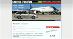 Desktop Screenshot of express-transfers.com